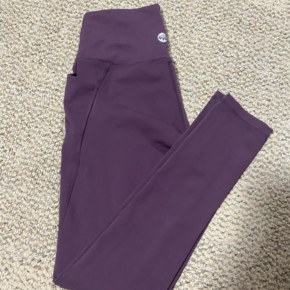 Senita Athletics Eggplant full length shaktis
